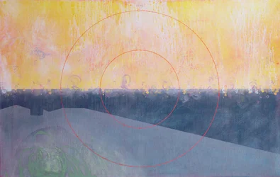 Glyndebourne、2000（リネンに油彩）